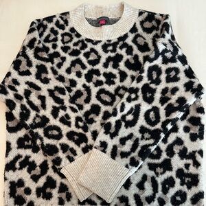 Vince Camuto Animal Print Sweater